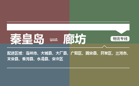 秦皇岛到廊坊物流公司-河北专线价格实惠「免费取件」