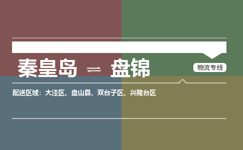 秦皇岛到盘锦物流公司-辽宁专线急速响应「省时省心」