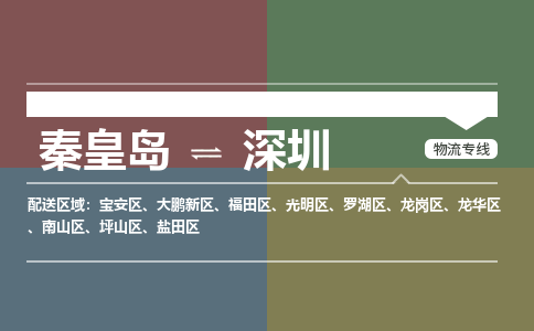 秦皇岛到深圳物流公司-广东专线要多久时间「高效准时」