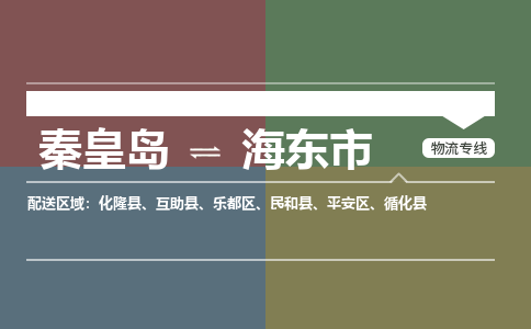 秦皇岛到海东市物流公司-青海专线诚信经营「时间多久」