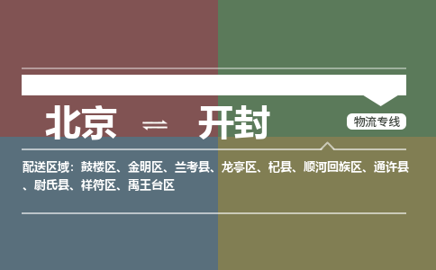 北京到开封物流公司-河南专线快速直达「急件托运」