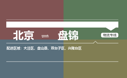 北京到盘锦物流公司-辽宁专线诚信经营「要多久」