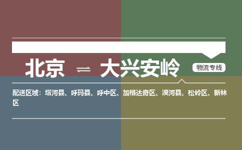 北京到大兴安岭物流公司-黑龙江专线机动性高「要多久」