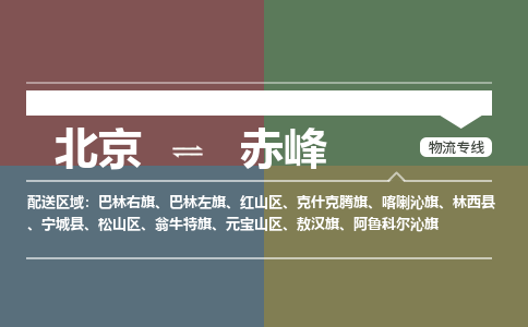 北京到赤峰物流公司-内蒙古专线量大价优「价格实惠」