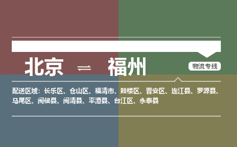 北京到福州物流公司-福建专线量大价优「多久时间」