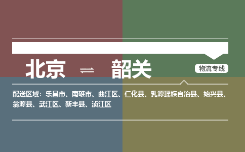 北京到韶关物流公司-广东专线要多久时间「价格实惠」