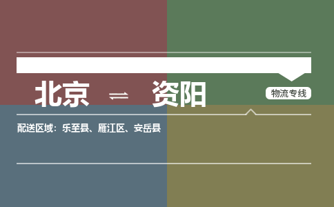 北京到资阳物流公司-四川专线诚信经营「免费取件」