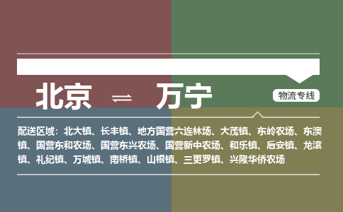 北京到万宁物流公司-海南专线量大价优「上门取货」