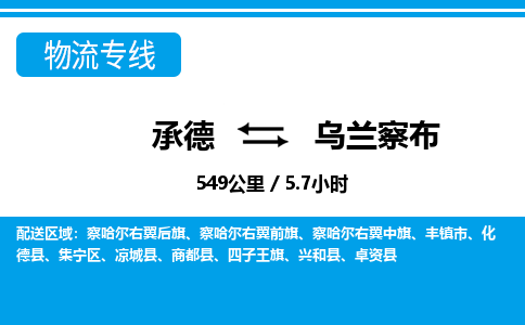 承德到乌兰察布物流公司-内蒙古专线快速准时「要多久」